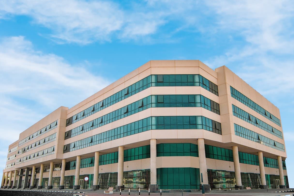 Shopping Center & Residential Building (3B+G+M+4+2R) in Al Garhoud Dubai.